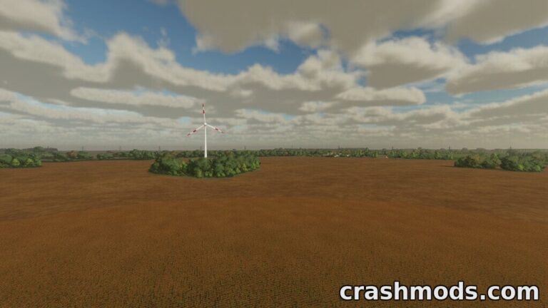 Wind Turbine Package – 3 Placeable Wind Turbines Farming Simulator 22 mod screenshot