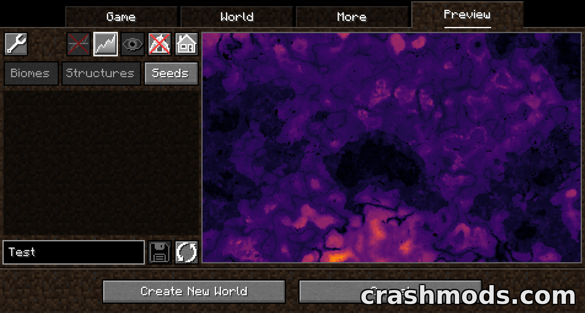 World Preview – See Biomes Structures and Heightmaps Before Creating a World – screenshot 2