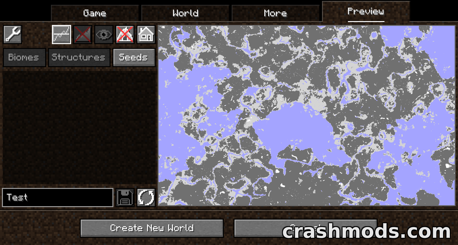 World Preview – See Biomes Structures and Heightmaps Before Creating a World – screenshot 5