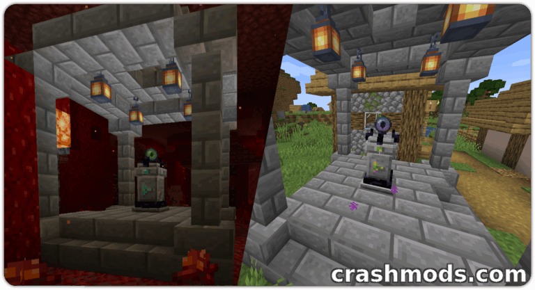Wraith Waystones – Fast Travel Network with Scrolls and Void Totem Minecraft mod screenshot