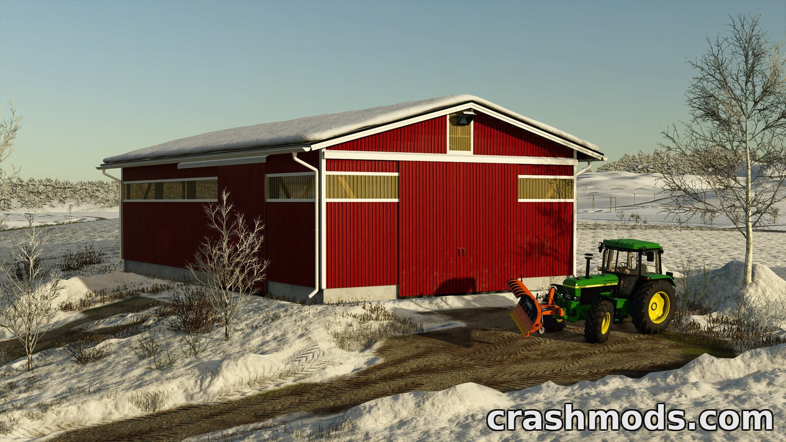 WS11 Machinery Shed – 11 x 20 m Storage Building – screenshot 4