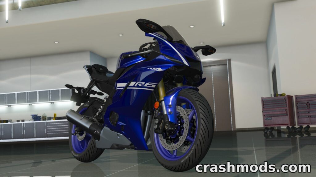 Yamaha YZF-R6 2017 – Add-On Sport Bike with Tuning Grand Theft Auto 5 mod screenshot