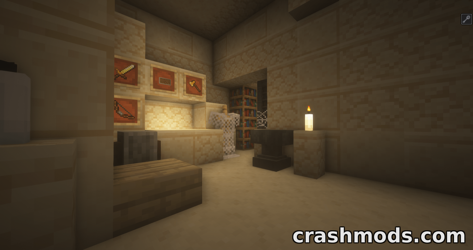 YUNG’s Better Desert Temples – Redesigned Desert Temples with Puzzles Traps and a Pharaoh – screenshot 3
