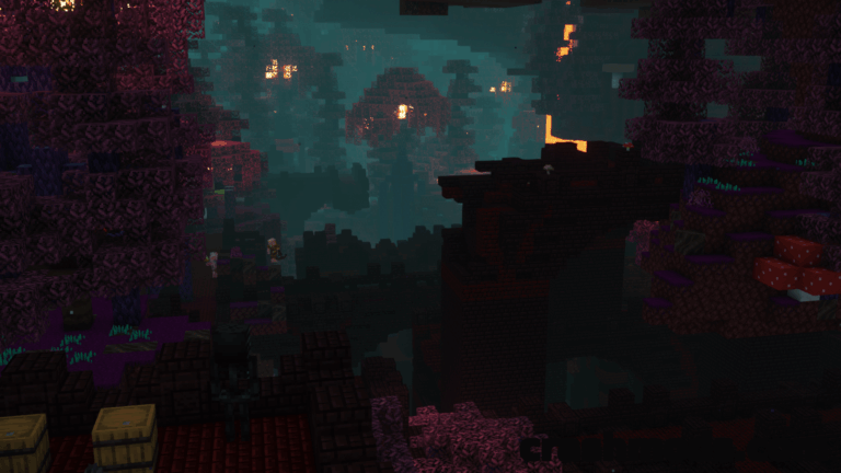 YUNG’s Better Nether Fortresses – Bigger Fortresses with a Keep and Lava Halls Minecraft mod screenshot