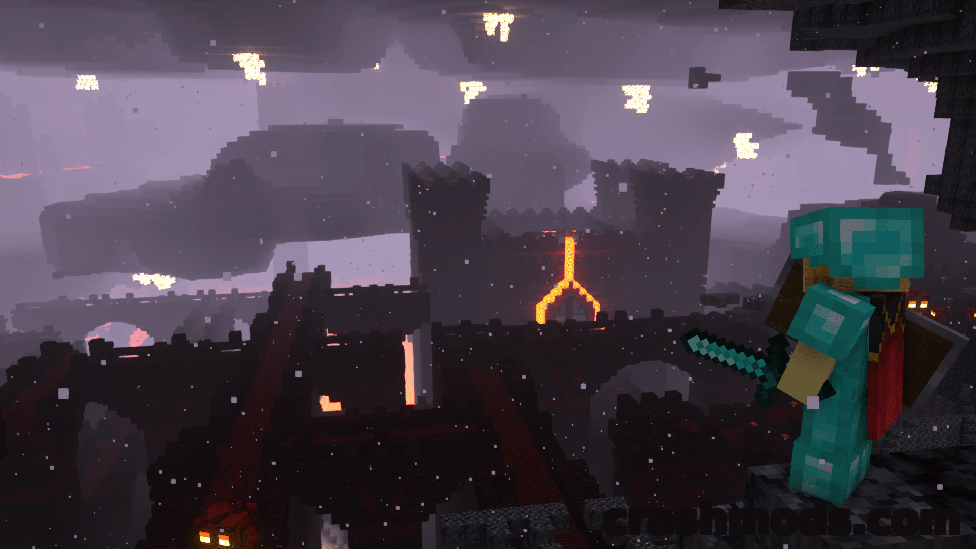 YUNG’s Better Nether Fortresses – Bigger Fortresses with a Keep and Lava Halls – screenshot 3