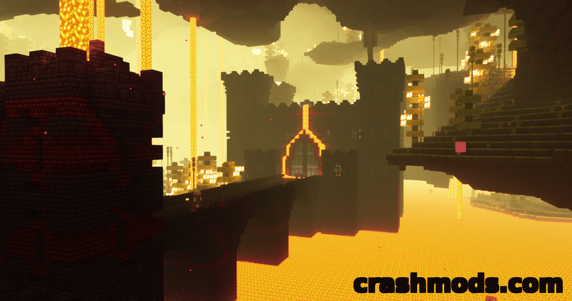 YUNG’s Better Nether Fortresses – Bigger Fortresses with a Keep and Lava Halls – screenshot 4