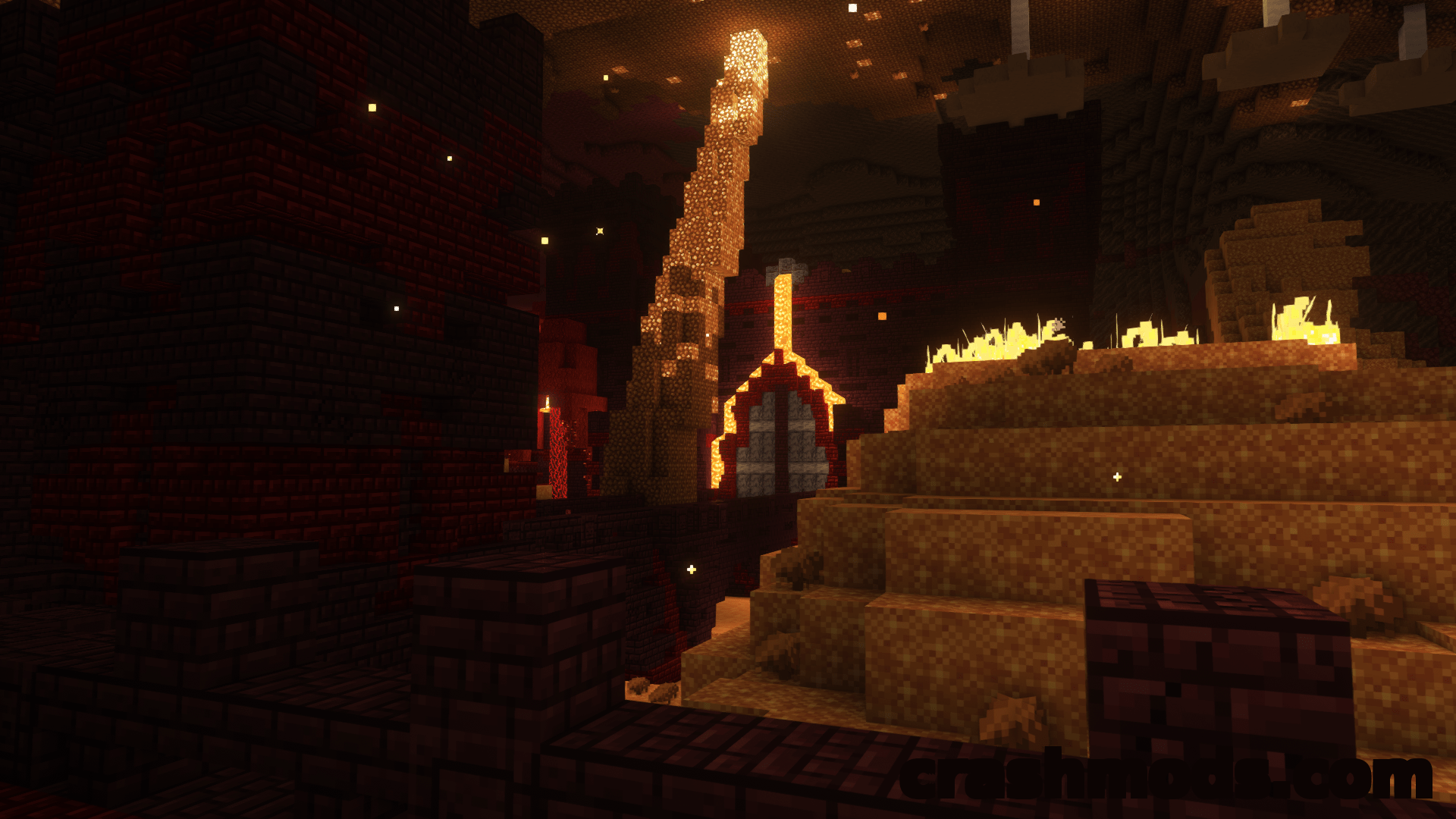 YUNG’s Better Nether Fortresses – Bigger Fortresses with a Keep and Lava Halls – screenshot 5