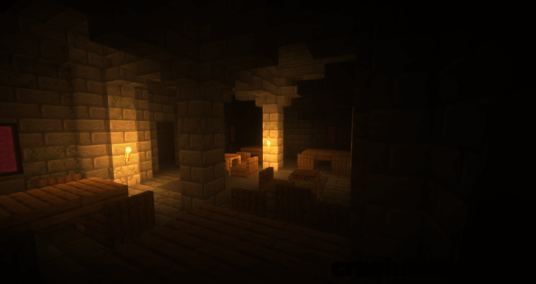 YUNG’s Better Strongholds – Overhauled Stronghold Layouts with Traps and Hidden Areas Minecraft mod screenshot