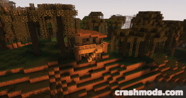 YUNG’s Better Witch Huts – Overhauled Swamp Huts with New Variants and Loot Minecraft mod screenshot