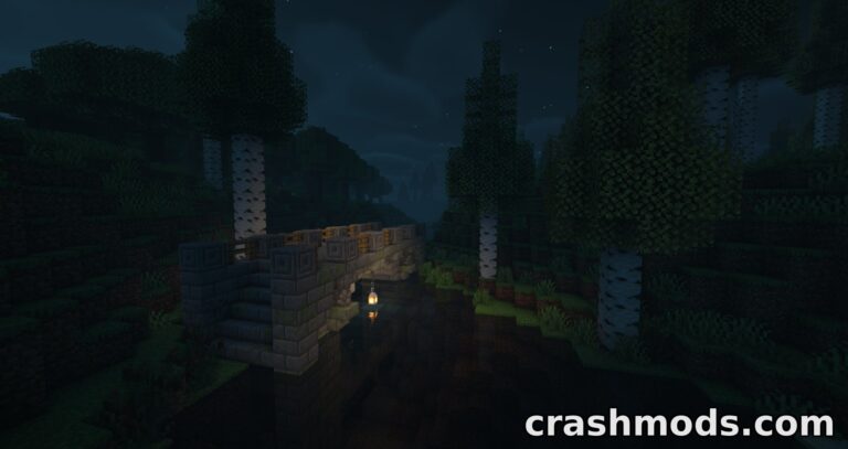 YUNG’s Bridges – Naturally Generated Bridges with Biome Variants Minecraft mod screenshot