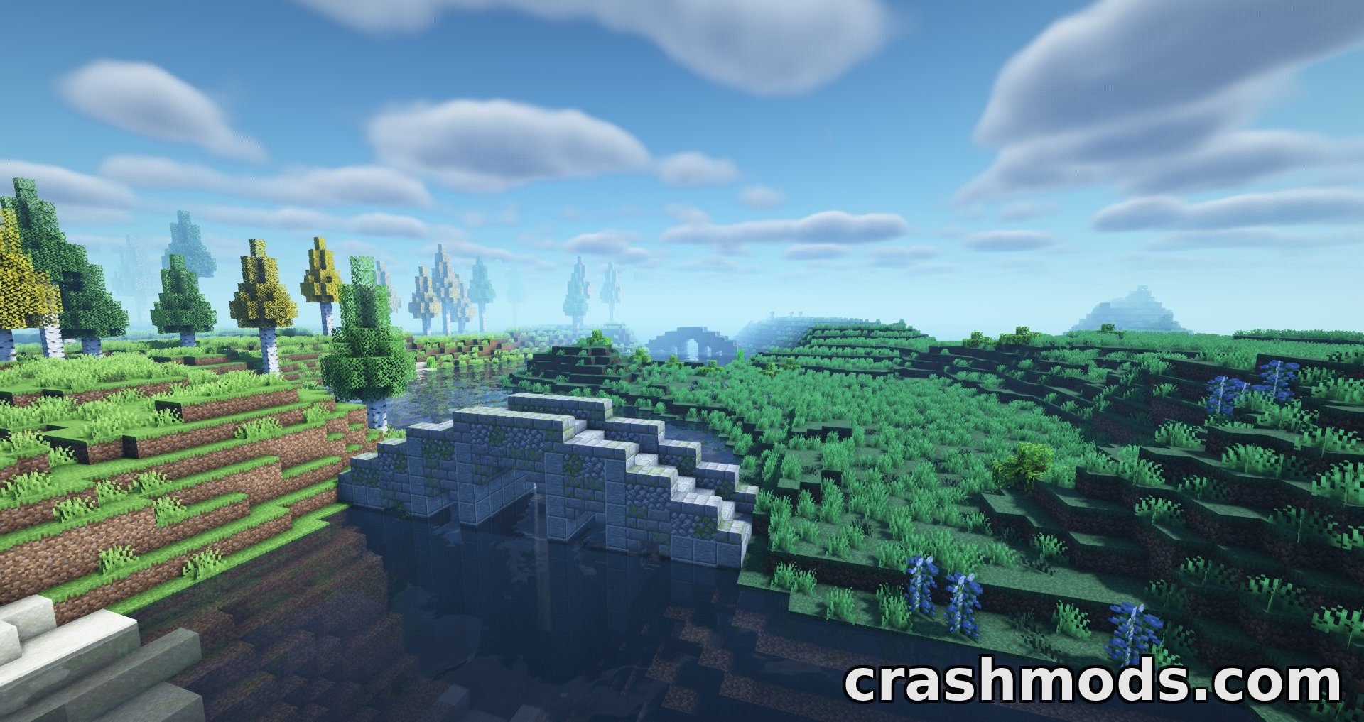 YUNG’s Bridges – Naturally Generated Bridges with Biome Variants – screenshot 2