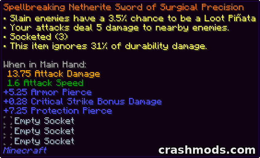 Zenith – Six-Module Overhaul with Gems Sockets and Enchanting Rework – screenshot 2