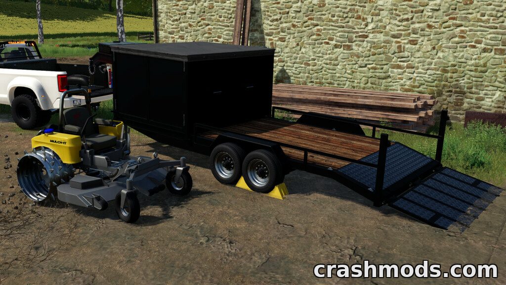 Zero-Turn Mow-IT Pack – Lizard Zero-Turn Mower with Bagger and Leveler – screenshot 6