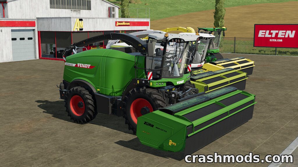 Zürn Profi Cut 610 – 6.1m Direct Cutter for Whole-Crop Silage – screenshot 2