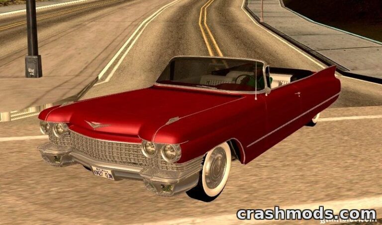 1960 Cadillac Series 62 – Classic American Luxury Car GTA San Andreas mod screenshot