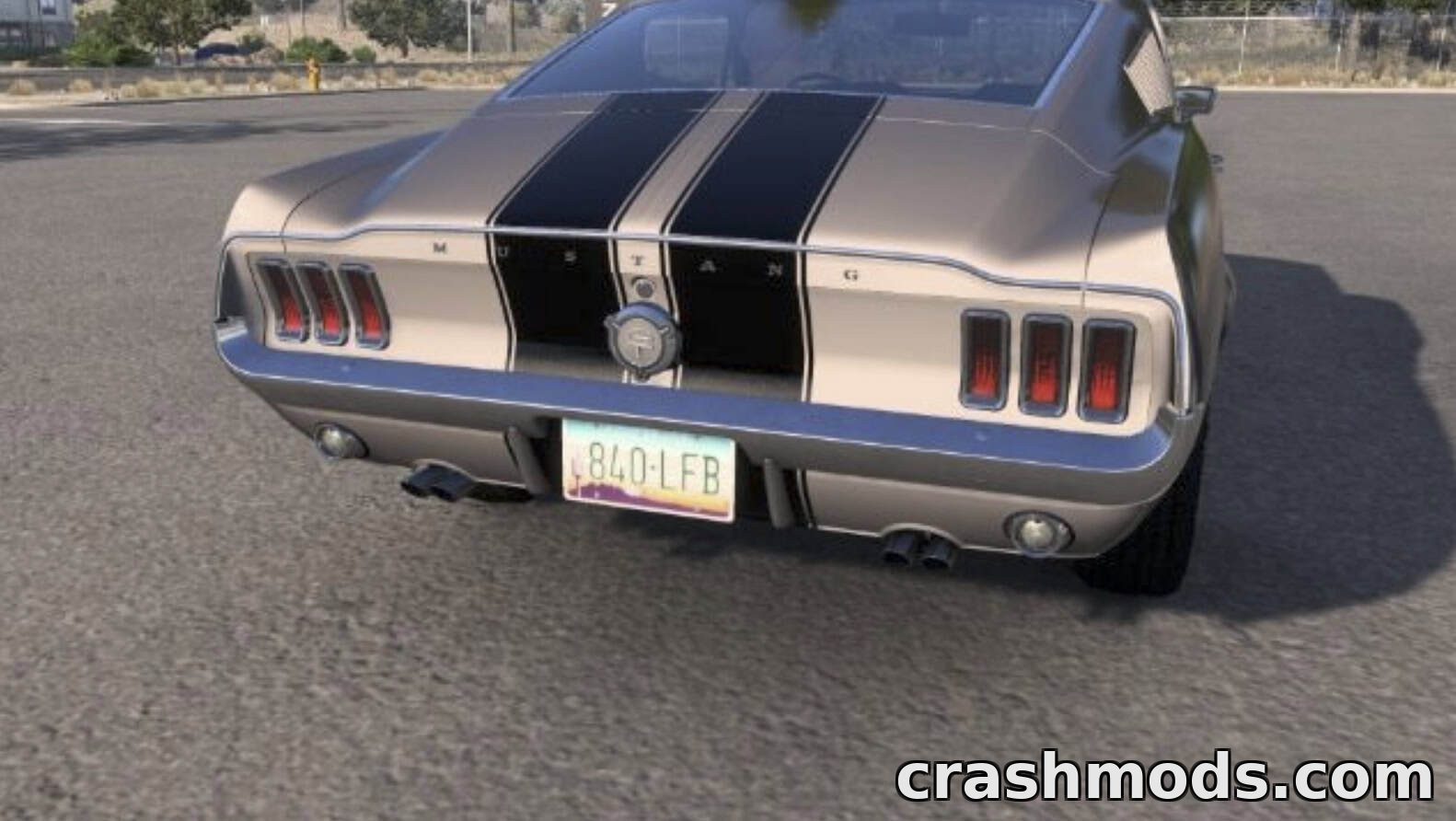 1967 Ford Mustang – Classic Twin Stripe Skin – screenshot 2