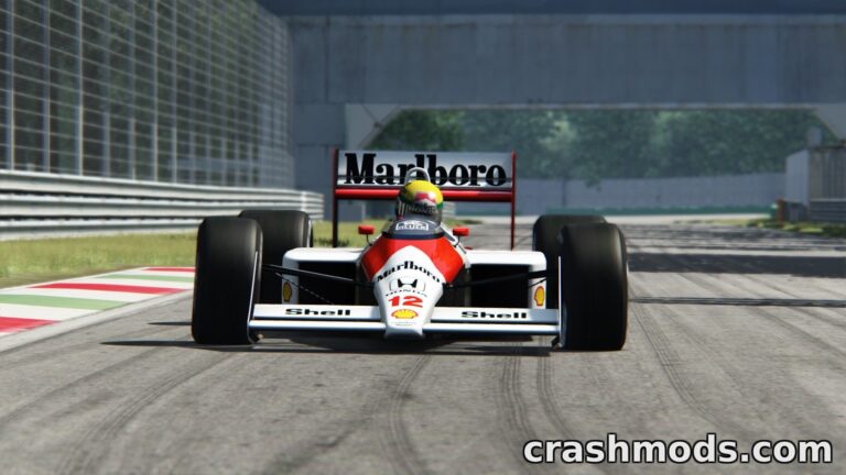 1988 McLaren MP4/4 – Honda Turbo Formula 1 Legend Assetto Corsa mod screenshot