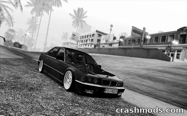 1995 BMW 740i E38 – Classic Luxury Sedan GTA San Andreas mod screenshot