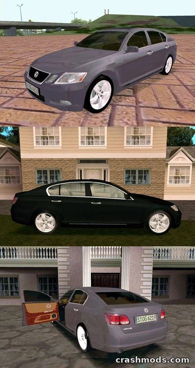 2007 Lexus GS – Japanese Luxury Sedan GTA San Andreas mod screenshot