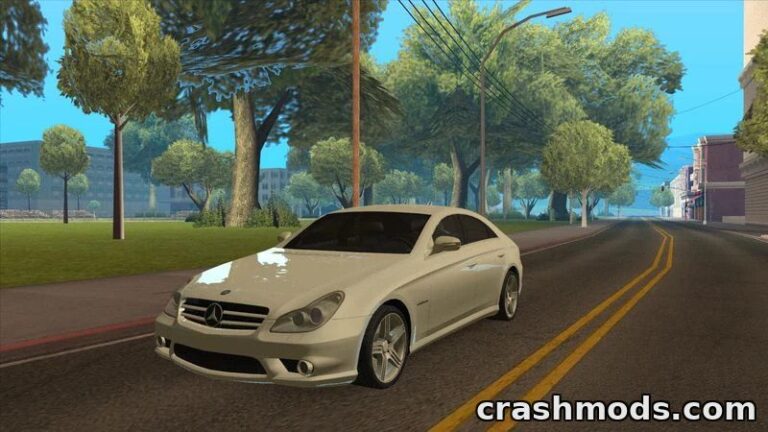 2008 Mercedes-Benz CLS 63 AMG – Luxury Sedan with Airbags GTA San Andreas mod screenshot