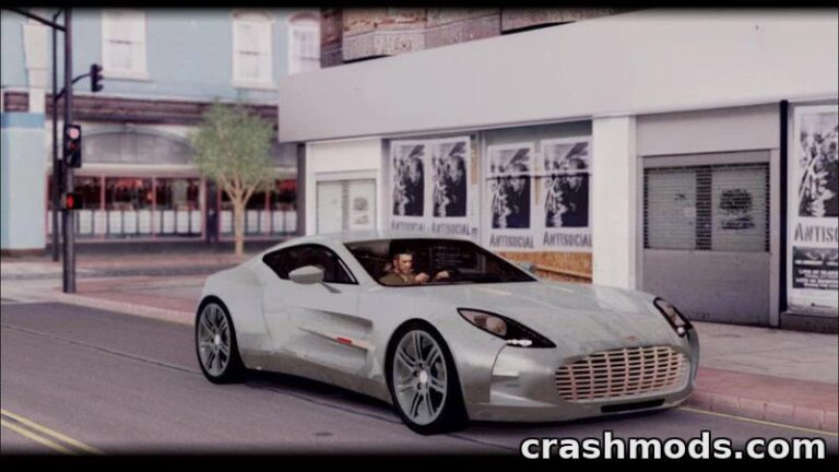 2010 Aston Martin One-77 – Supercar with 3D Engine and IVF GTA San Andreas mod screenshot