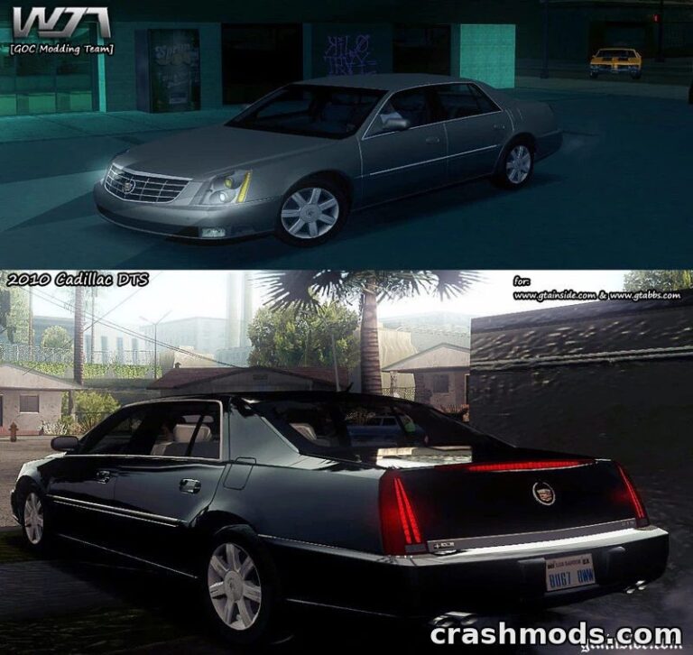 2010 Cadillac DTS – Luxury Sedan with Two Interiors GTA San Andreas mod screenshot