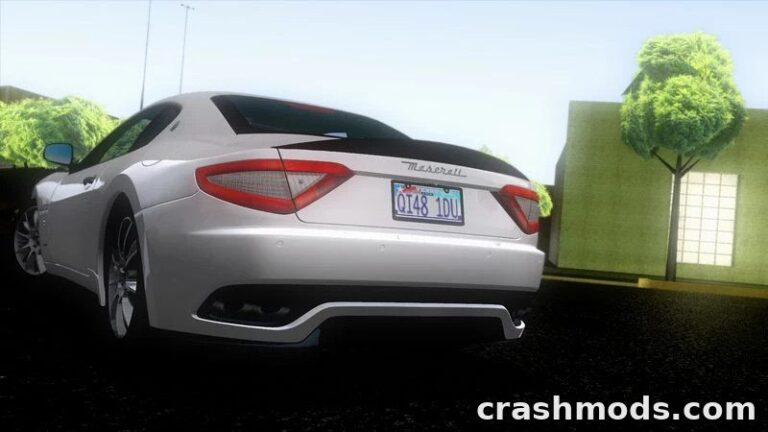 2010 Maserati GranTurismo S – Spoiler Version with HD Interior GTA San Andreas mod screenshot