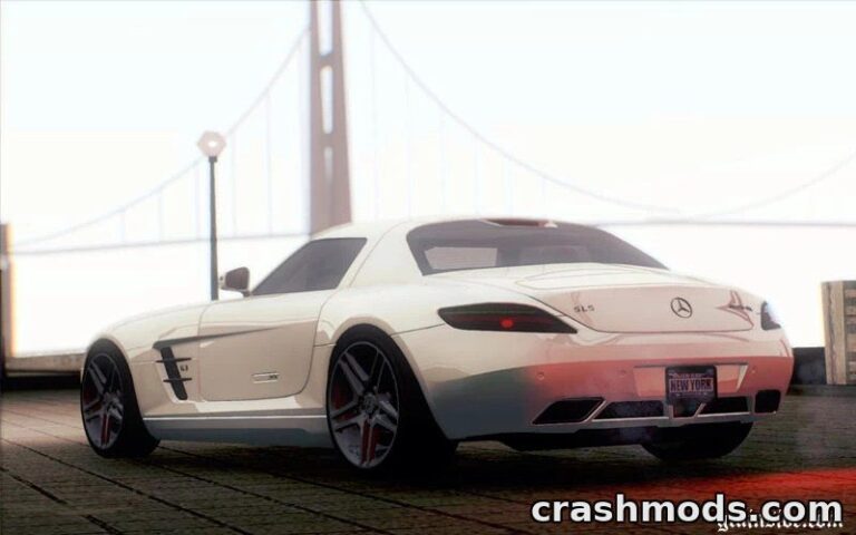 2010 Mercedes-Benz SLS AMG – German Supercar GTA San Andreas mod screenshot