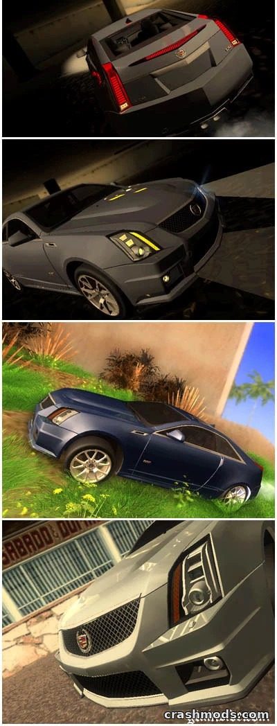 2011 Cadillac CTS-V Coupe – Car Model by ALM6RFY GTA San Andreas mod screenshot