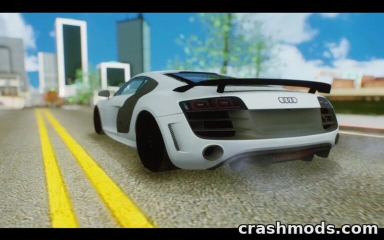 2012 Audi R8 GT Sport – Supercar with 3D Engine GTA San Andreas mod screenshot