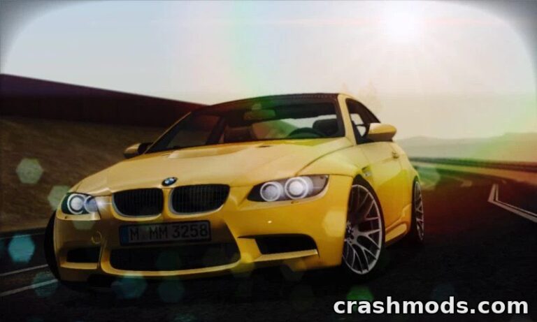 2012 BMW M3 E92 – High-Detail Sports Car for Original Edition GTA San Andreas mod screenshot