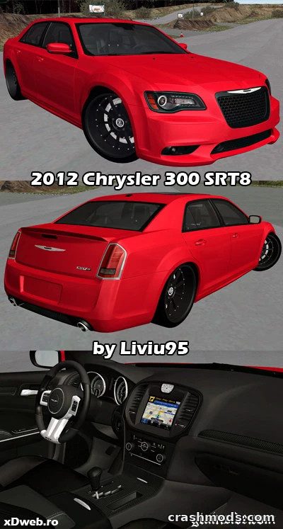2012 Chrysler 300 SRT8 – Highly Detailed American Sedan GTA San Andreas mod screenshot