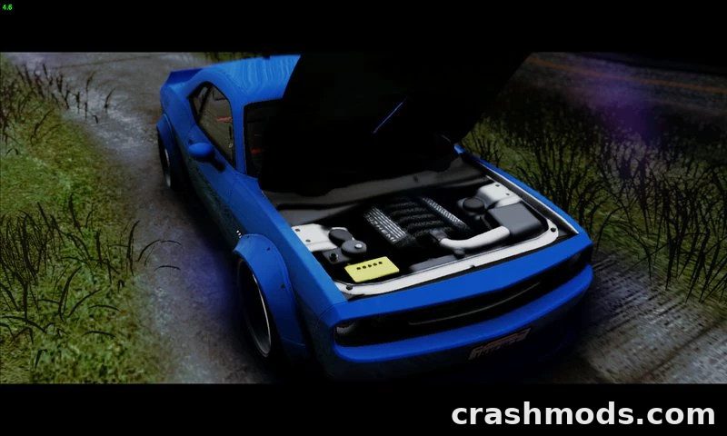2012 Dodge Challenger SRT8 Liberty Walk – LB Performance Kit – screenshot 3