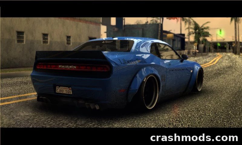 2012 Dodge Challenger SRT8 Liberty Walk – LB Performance Kit – screenshot 5