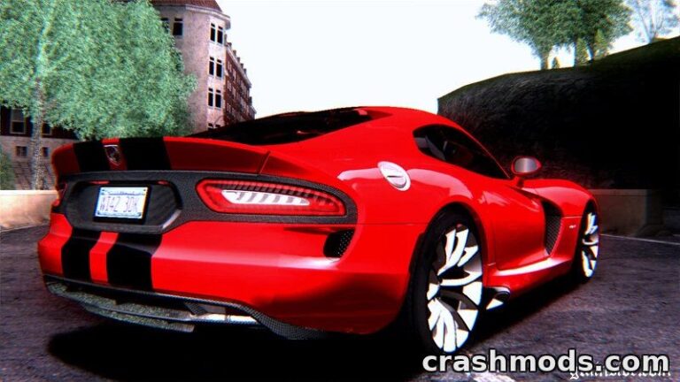 2012 SRT Viper GTS – American Supercar GTA San Andreas mod screenshot