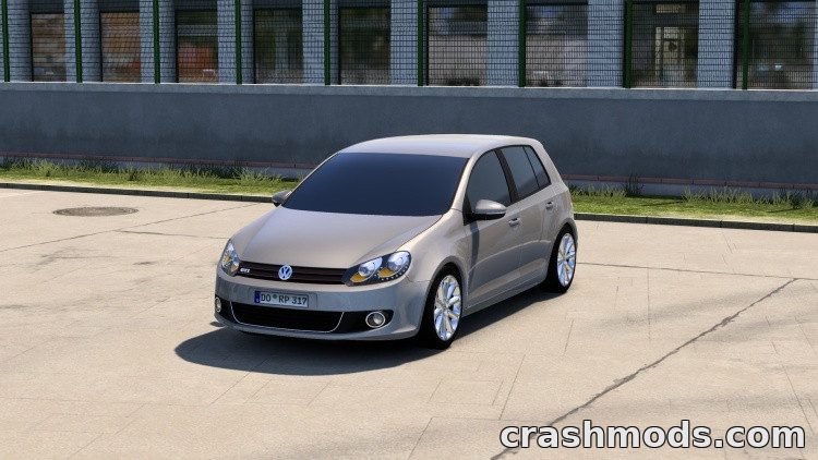 2012 Volkswagen Golf 6 – Rebuilt Drivable Hatchback Euro Truck Simulator 2 mod screenshot