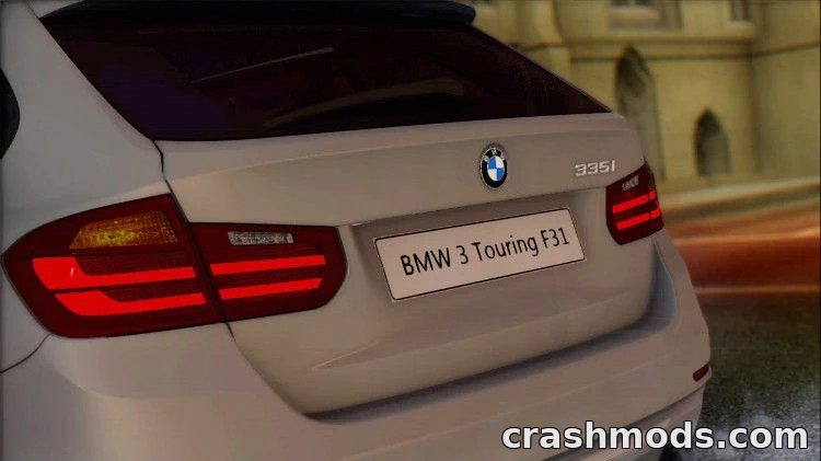 2013 BMW 3 Series Touring F31 – Estate with Improved Detail GTA San Andreas mod screenshot
