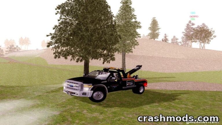 2013 Ford F550 Tow Truck – Heavy-Duty Wrecker GTA San Andreas mod screenshot