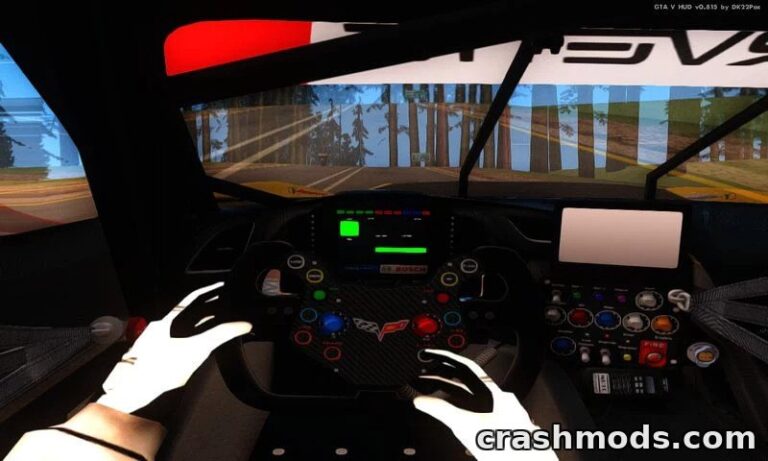 2014 Chevrolet Corvette C7R GTE – Race Car With Paintjobs GTA San Andreas mod screenshot