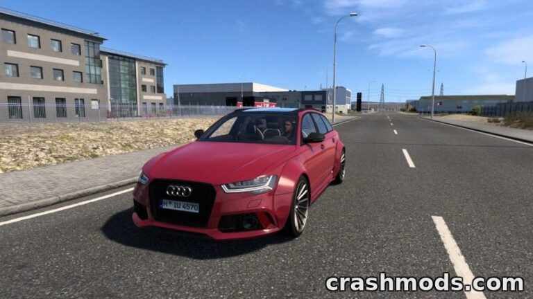 2016 Audi RS6 C7 Avant – Drivable Performance Wagon Euro Truck Simulator 2 mod screenshot