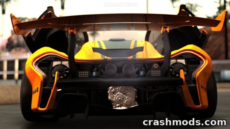 2016 McLaren P1 GTR – Realistic Supercar with Custom Features GTA San Andreas mod screenshot