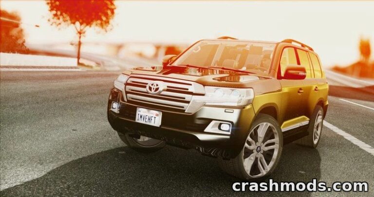2016 Toyota Land Cruiser – Realistic SUV with Active Dashboard GTA San Andreas mod screenshot