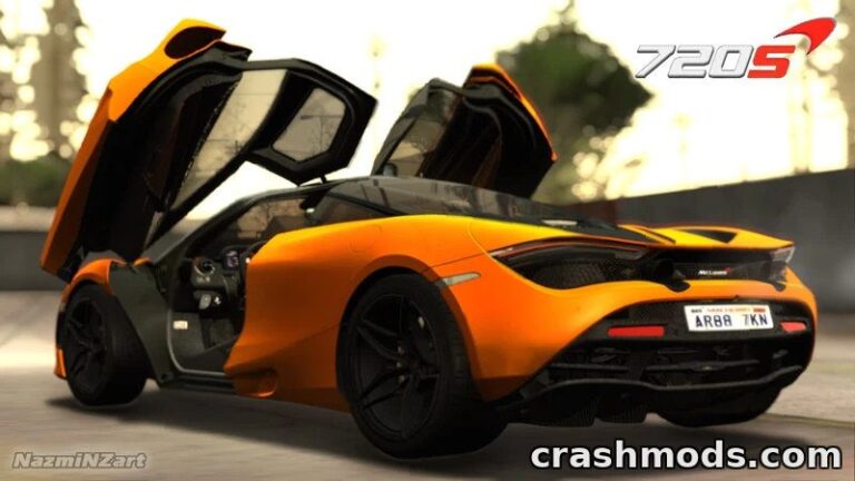 2017 McLaren 720S – Supercar with Crash Effects and Active Wing GTA San Andreas mod screenshot
