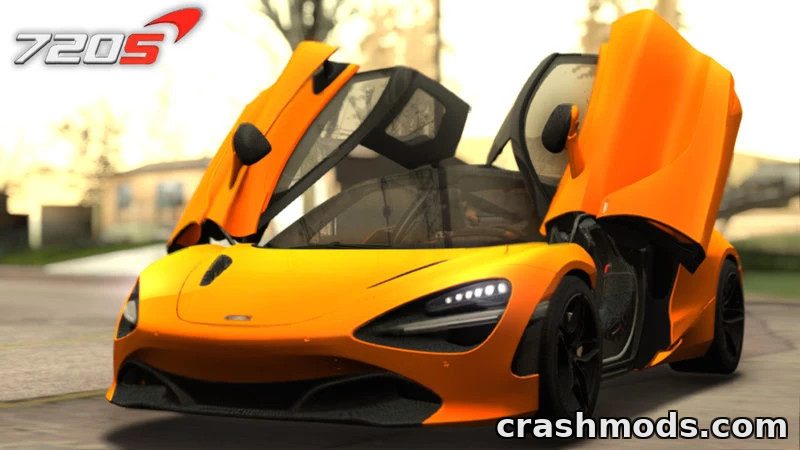 2017 McLaren 720S – Supercar with Crash Effects and Active Wing – screenshot 2