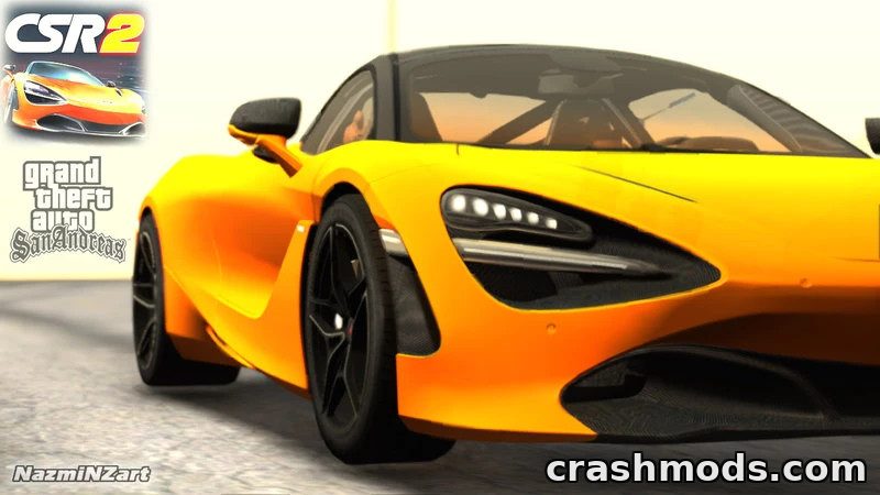 2017 McLaren 720S – Supercar with Crash Effects and Active Wing – screenshot 8