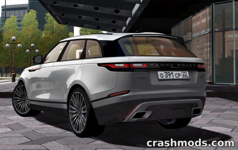2018 Range Rover Velar – SUV with Baked Body and Custom Sound City Car Driving mod screenshot