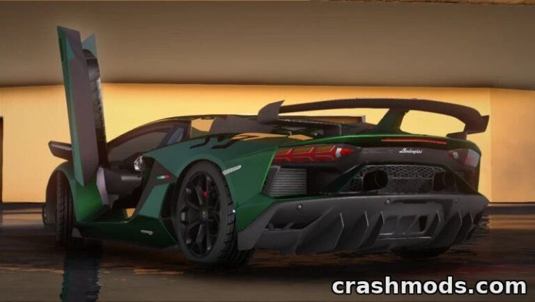 2019 Lamborghini Aventador SVJ LP770-4 – Low-Poly Supercar GTA San Andreas mod screenshot