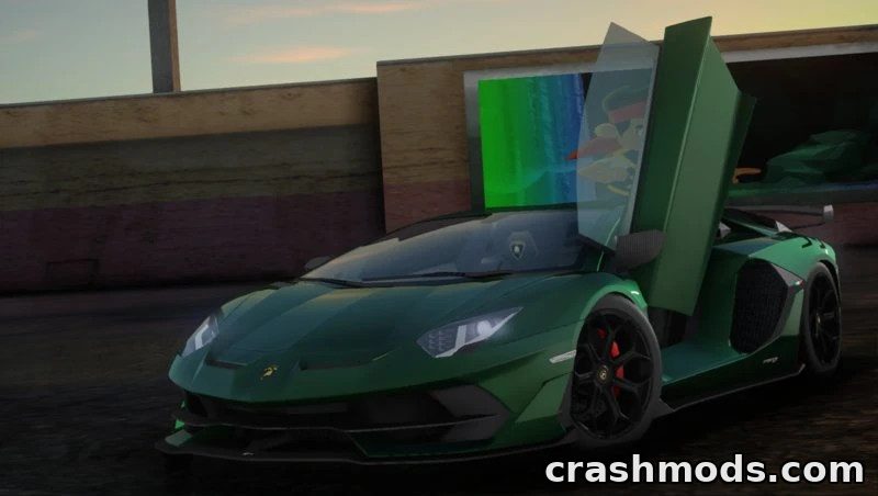2019 Lamborghini Aventador SVJ LP770-4 – Low-Poly Supercar – screenshot 2