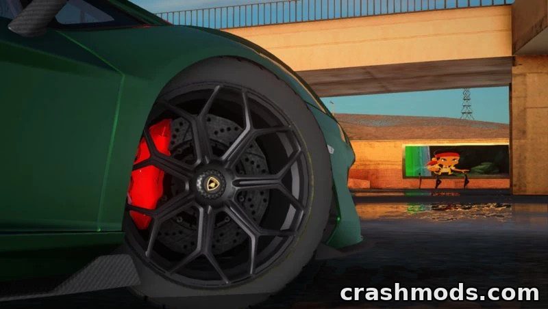 2019 Lamborghini Aventador SVJ LP770-4 – Low-Poly Supercar – screenshot 3