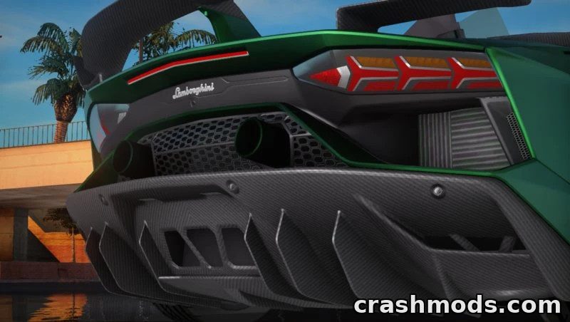 2019 Lamborghini Aventador SVJ LP770-4 – Low-Poly Supercar – screenshot 4